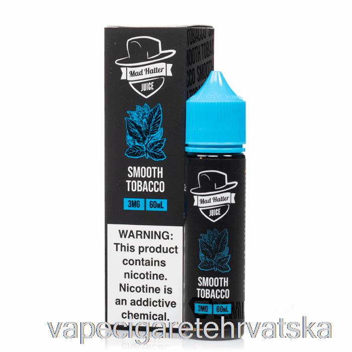 Vape Cigarete Smooth Tobacco - Mad Hatter - 60ml 0mg